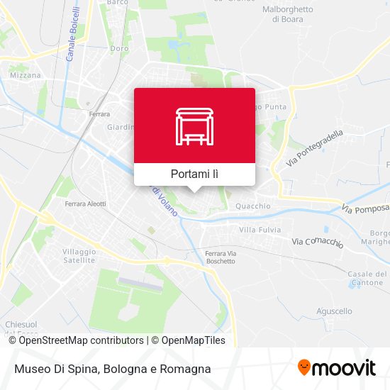 Mappa Museo Di Spina