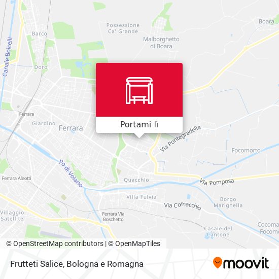 Mappa Frutteti Salice