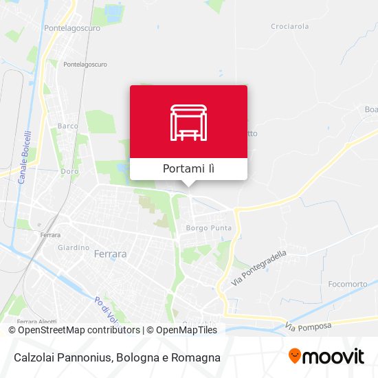 Mappa Calzolai Pannonius