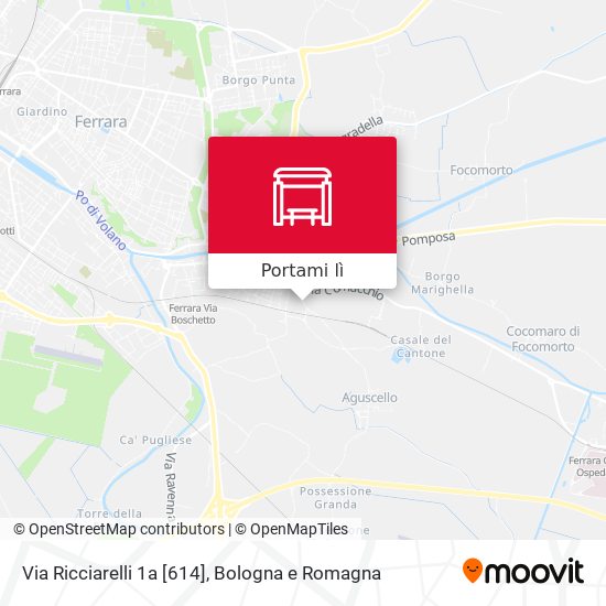 Mappa Via Ricciarelli 1a [614]