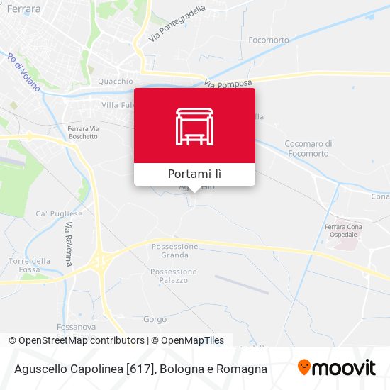 Mappa Aguscello Capolinea [617]
