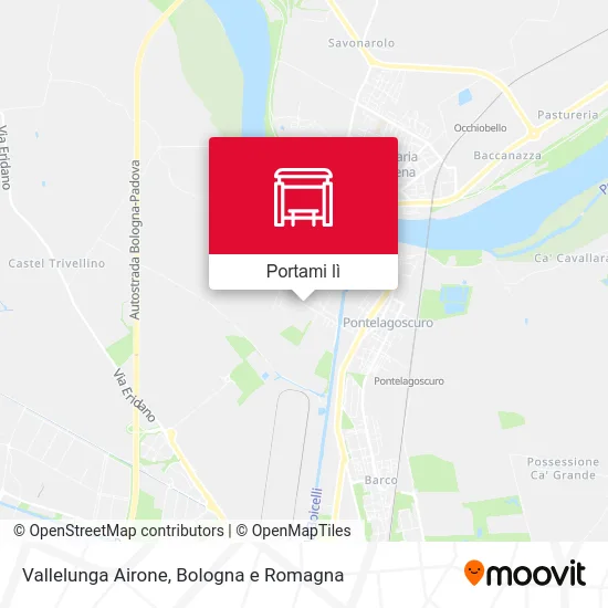 Mappa Vallelunga Airone