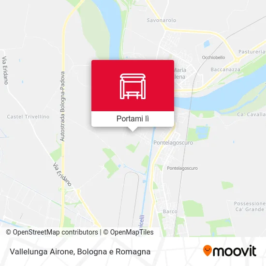 Mappa Vallelunga Airone