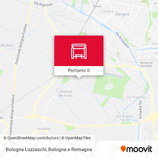 Mappa Bologna Luzzaschi
