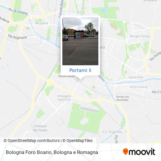 Mappa Bologna Foro Boario