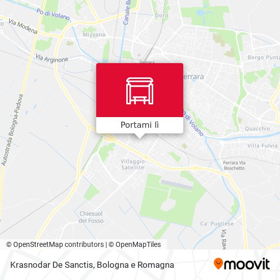 Mappa Krasnodar De Sanctis