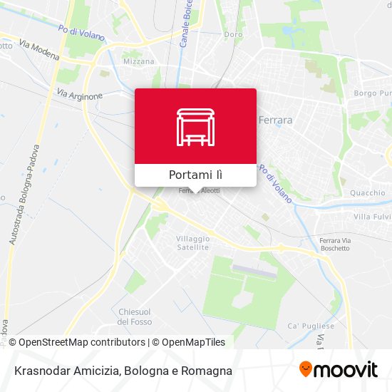 Mappa Krasnodar Amicizia