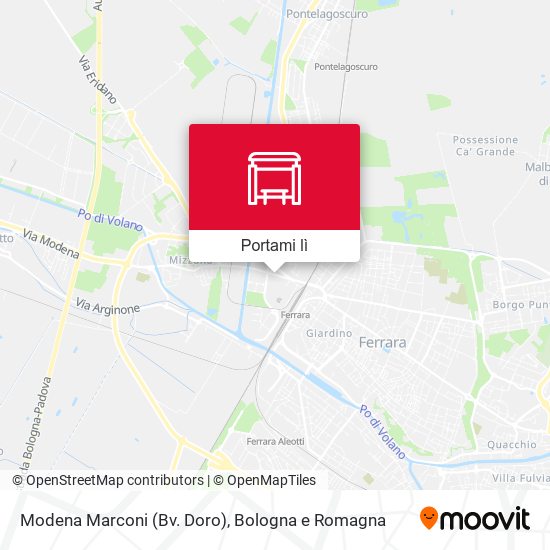 Mappa Modena Marconi (Bv. Doro)