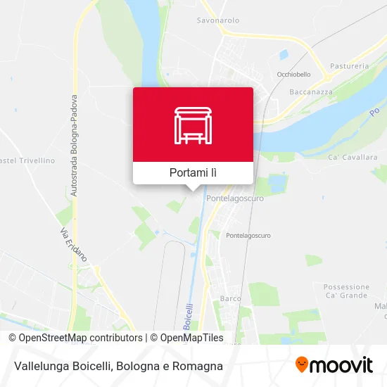 Mappa Vallelunga Boicelli