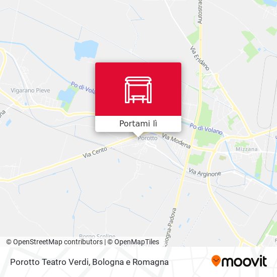 Mappa Porotto Teatro Verdi