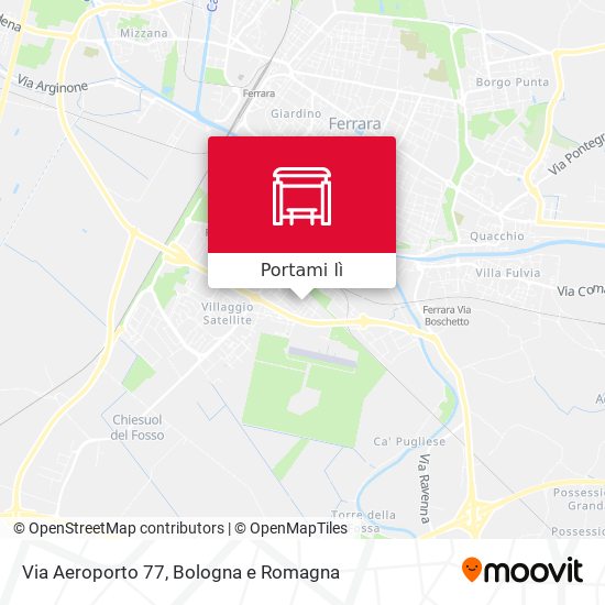 Mappa Via Aeroporto 77