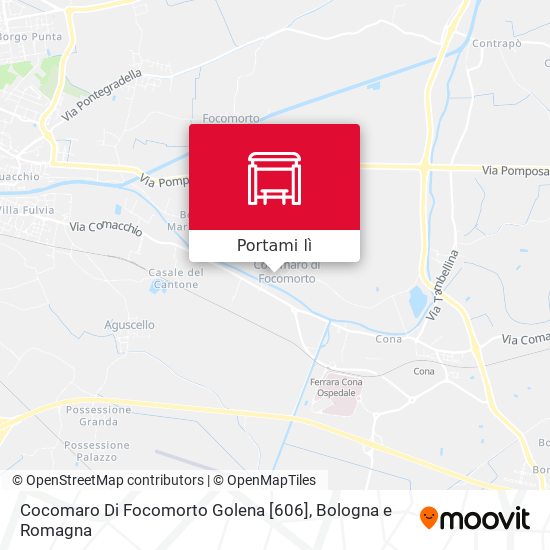 Mappa Cocomaro Di Focomorto Golena [606]