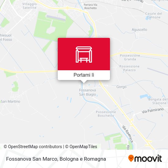 Mappa Fossanova San Marco