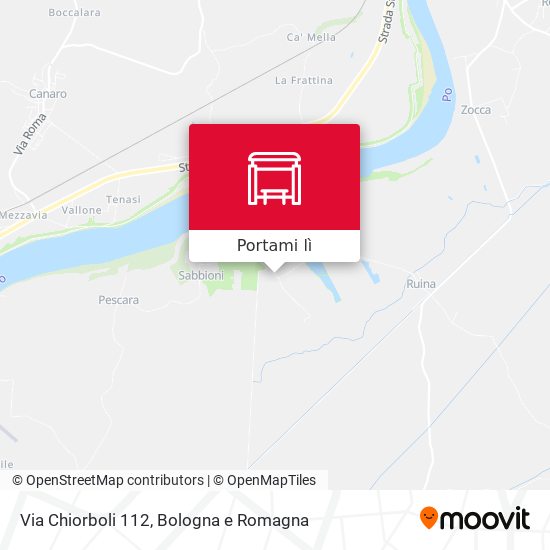 Mappa Via Chiorboli 112