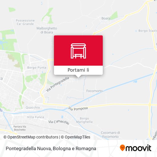 Mappa Pontegradella Nuova