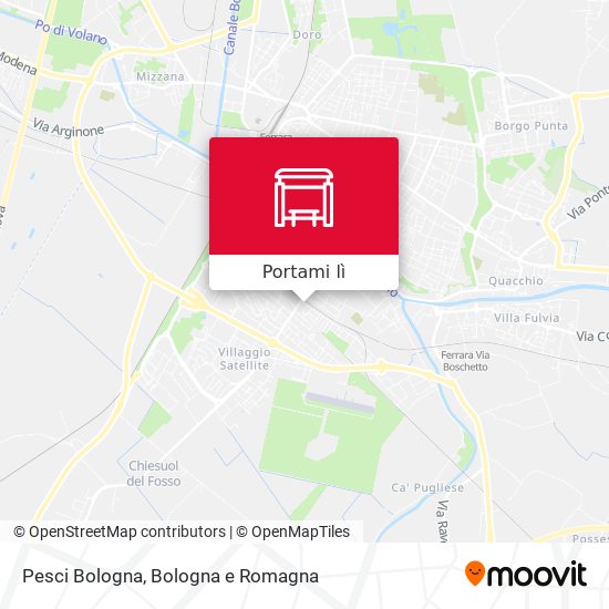 Mappa Pesci Bologna