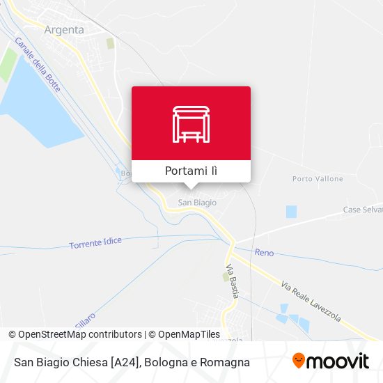 Mappa San Biagio Chiesa [A24]