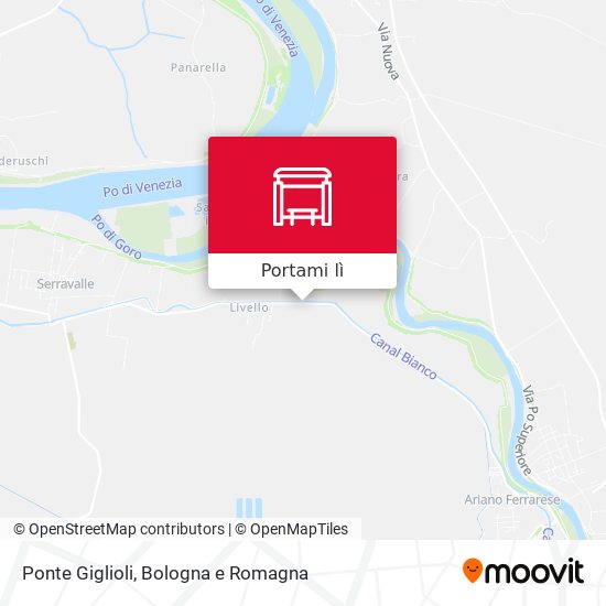 Mappa Ponte Giglioli