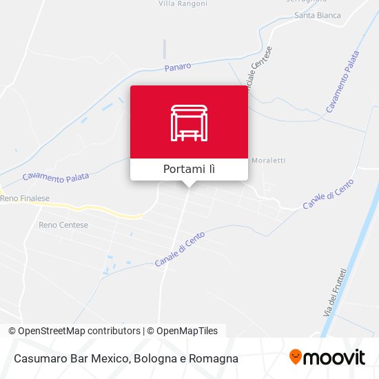 Mappa Casumaro Bar Mexico