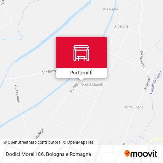 Mappa Dodici Morelli 86