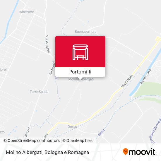 Mappa Molino Albergati