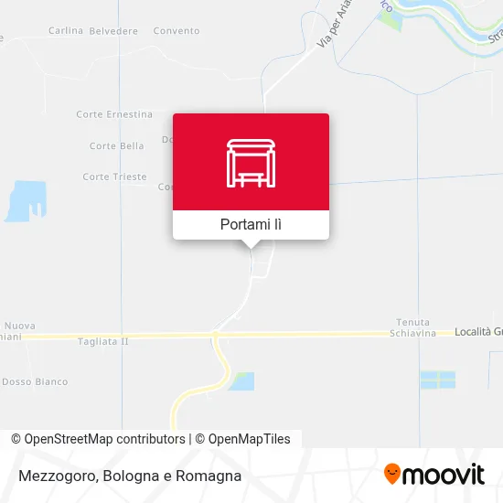 Mappa Mezzogoro