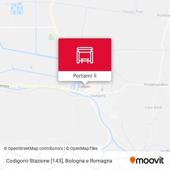 Mappa Codigoro Stazione [143]