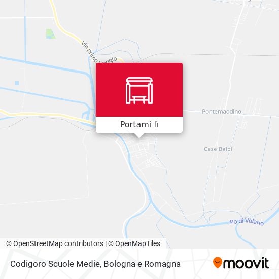 Mappa Codigoro Scuole Medie