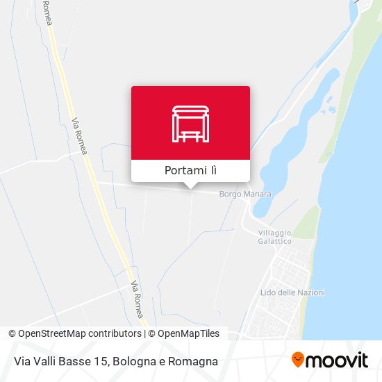 Mappa Via Valli Basse 15