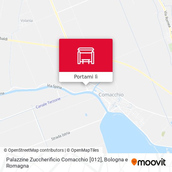 Mappa Palazzine Zuccherificio Comacchio [012]