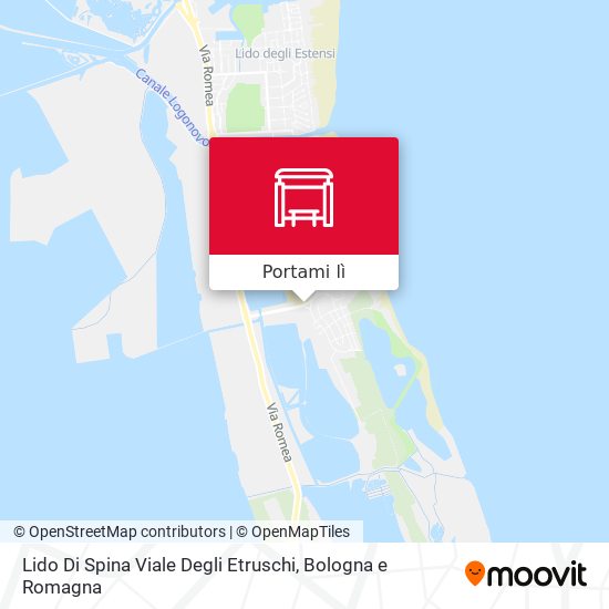 Mappa Lido Di Spina Viale Degli Etruschi