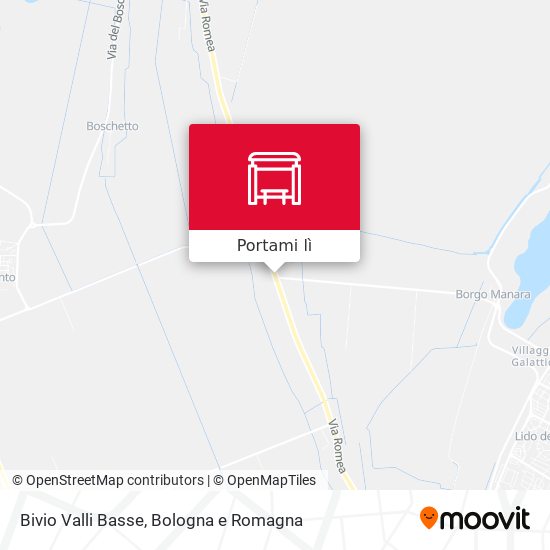 Mappa Bivio Valli Basse