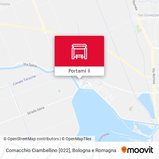 Mappa Comacchio Ciambellino [022]
