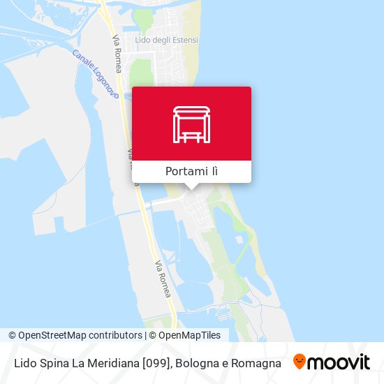 Mappa Lido Spina La Meridiana [099]
