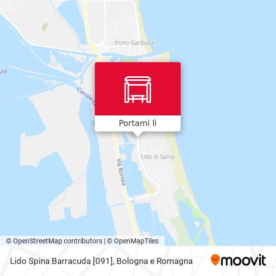 Mappa Lido Spina Barracuda [091]