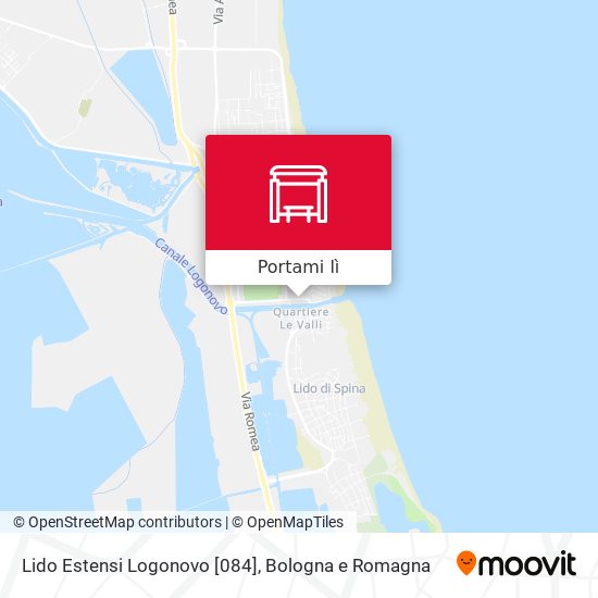 Mappa Lido Estensi Logonovo [084]