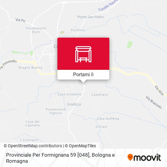 Mappa Provinciale Per Formignana 59 [048]