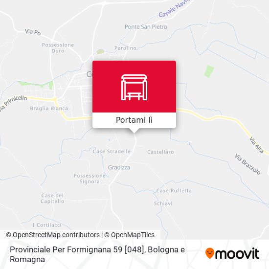 Mappa Provinciale Per Formignana 59 [048]
