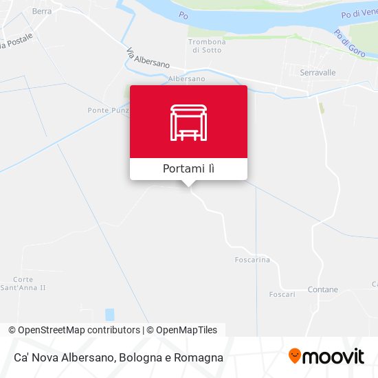Mappa Ca' Nova Albersano
