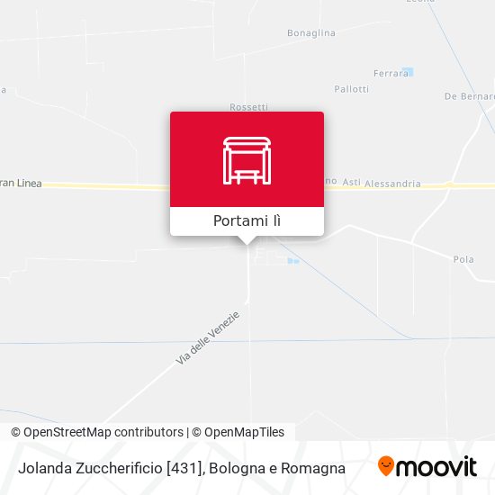 Mappa Jolanda Zuccherificio [431]