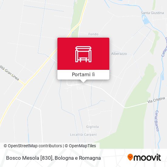 Mappa Bosco Mesola [830]