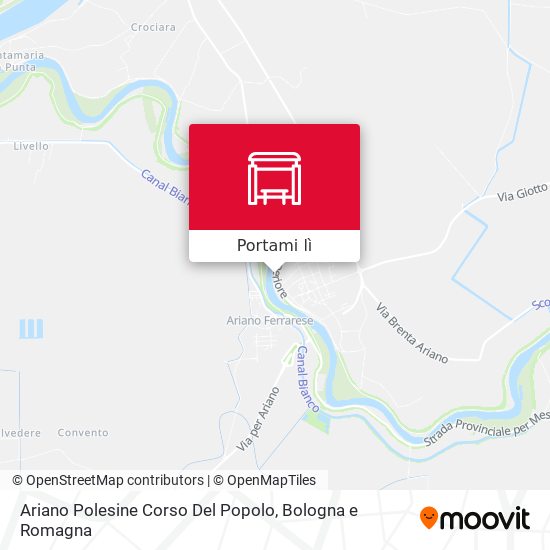 Mappa Ariano Polesine Corso Del Popolo