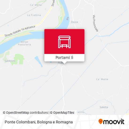 Mappa Ponte Colombani