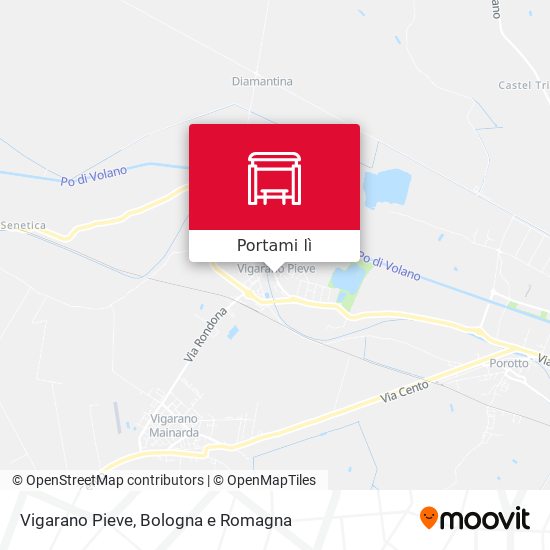 Mappa Vigarano Pieve