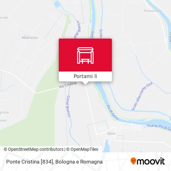 Mappa Ponte Cristina [834]