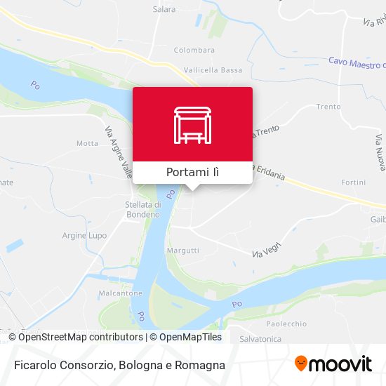 Mappa Ficarolo Consorzio