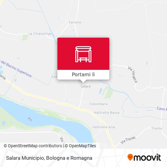 Mappa Salara Municipio