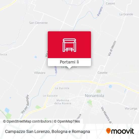 Mappa Campazzo San Lorenzo
