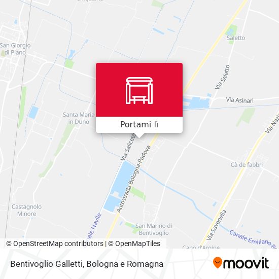 Mappa Bentivoglio Galletti