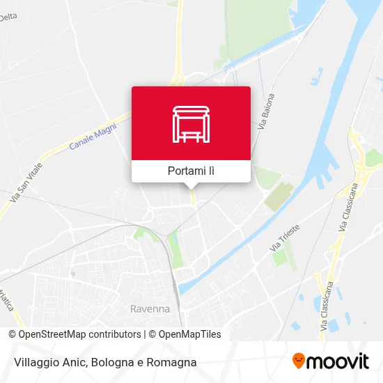 Mappa Villaggio Anic